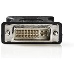Adaptateur DVI-I Mâle à 24 + 5 Broches - VGA Femelle Noir NEDIS