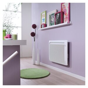 Radiateur Tatou Atlantic connecté 1000W blanc
