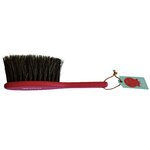 Balayette vintage en bois de hêtre Tala - rouge