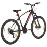 vidaXL Vélo de montagne 21 vitesses Roues 29 pouces Cadre 48 cm Noir