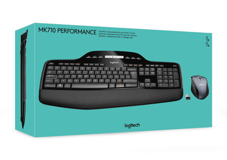 Logitech logi mk710 wireless desktop black (esp) mk710 wireless desktop 2 4ghz unifying-nano receiver usb black (esp) mediter