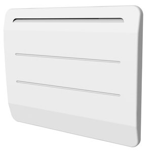 Radiateur électrique à inertie fonte mauna blanc fonte 1000w