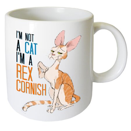 Tasse en céramique rex corniche