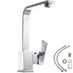 Tectake robinet de cuisine à bec déporté