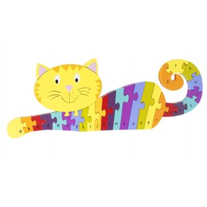 Puzzle en Bois Chat Alphabet - Orange Tree Toys