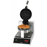 Gaufrier rotatif rond - ø 170 mm  hauteur 35 mm - bartscher -  - acier inoxydable 260x505x320mm