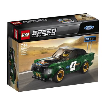 LEGO 75884 Speed Champions - Ford Mustang Fastback 1968