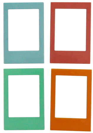 Cadre magnétique pour photo 4 5 x 6cm 4 pièces