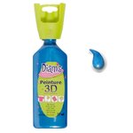 Peinture Diam's 3D 37 ml Nacré Bleu Méditerranée