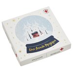 Lot de 6 cartes de voeux avec enveloppe  coffret croix-rouge une année magique - draeger paris