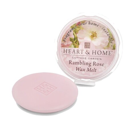Galet pour brule parfum cire de soja rosier grimpant