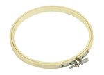 Tambour à broder avec vis de réglage 16 cm