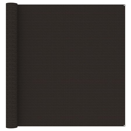 vidaXL Tapis de tente 300x500 cm Marron