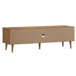 vidaXL Meuble TV MOLDE Marron 158x40x49 cm Bois de pin massif