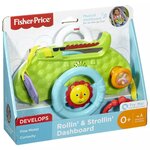 Fisher price tableau de bord rollin' & strollin' vert dyw53