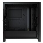CORSAIR Boîtier PC 4000D- Moyen Tour - Verre trempé - Noir (CC9011198WW)