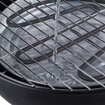 Tristar Barbecue électrique de table BQ-2880 1250 W 30 cm Noir