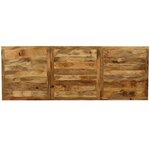 vidaXL Table de salle à manger Bois de manguier massif 180 cm