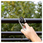 PlayBase Large TL (Disc Swing + Rings + Climbing Wall)