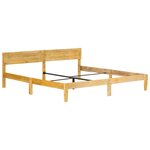 vidaXL Cadre de lit Bois de manguier massif 200 cm