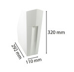 Porte-revues The Magazine Office - Blanc - X 3 - Exacompta
