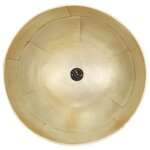 vidaXL Lampe suspendue industrielle vintage 25 W Laiton Rond 41 cm E27