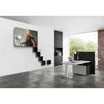 MELICONI GHOST CUBE COVER Systeme de gestion des câbles - Comprend 2 cubes - Poids max : 3 Kg - Cube : 20 x 20,5 x 5,3 cm - Noir