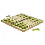 Jeu de Backgammon Bois Pliable