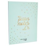 Bloc-notes Mes Petites Notes En Or - Draeger paris