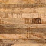vidaXL Table de chevet 40x33x46 cm Bois de manguier solide