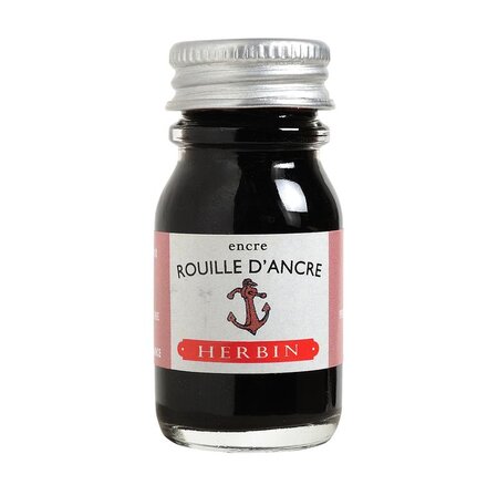 flacon encre 10ml rouille d'ancre HERBIN