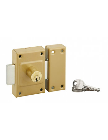 THIRARD - Verrou double entrée Concorde UNIKEY (achetez-en plusieurs  ouvrez avec la même clé)  cylindre 40mm  3 clés