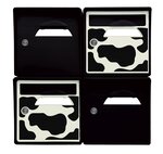 Pack de 4 boîtes aux lettres 1 porte - 2x "Vachement belle" - 2x "Noir intense"
