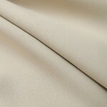 vidaXL Rideaux occultants avec crochets 2 Pièces Beige 140x225 cm