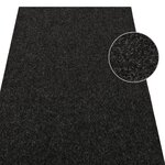 vidaXL Gazon artificiel avec picots 2x1 33 m Anthracite