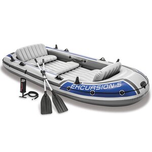 Intex Jeu de bateau gonflable avec rames et pompe  68325NP