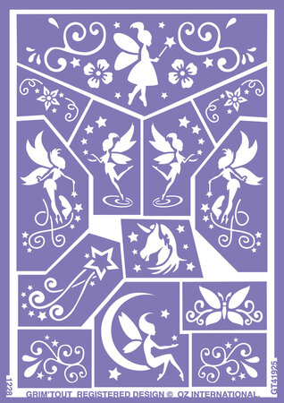 Pochoir de maquillage pour enfant Fairy / fée