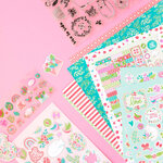 33 Tampons Crystal® Fleurs - Draeger paris