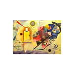 Puzzle Kandinsky Jaune  Rouge  Bleu 1000 pieces