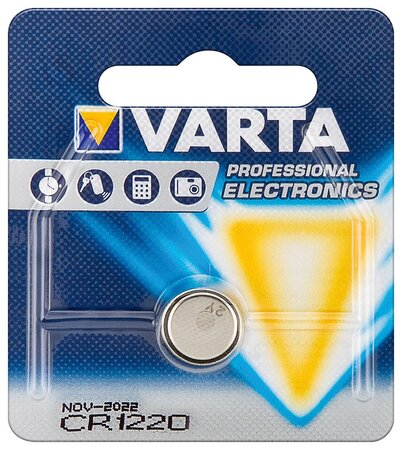 Pile bouton lithium 'electronics' cr1220 3 0 volt varta