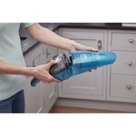 BLACK+DECKER WDC215WA-QW - Aspirateur à main - Dustbuster Lithium Eau et poussière 7,2V - Indicateur LED - Bleu