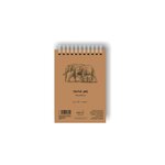 SM-LT Carnet à spirales A4 - Dessin Brun