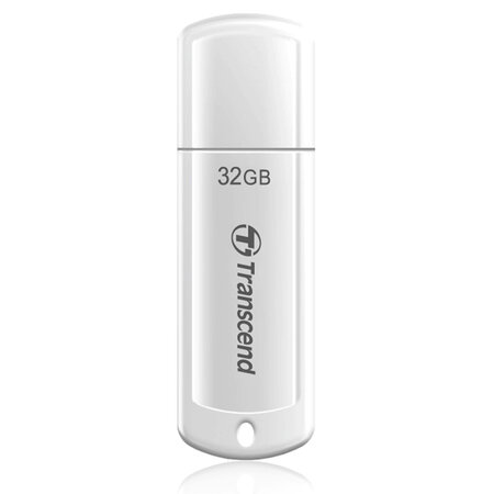 Transcend cle usb 2.0 jetflash 370 - 32go blanc