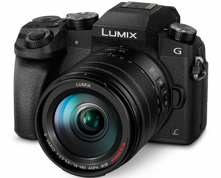 Panasonic lumix dmc-g80 + 14-140mm noir