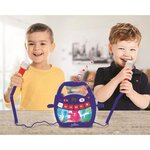SPIDER-MAN Lecteur audio sans fil portable avec 2 micros - LEXIBOOK
