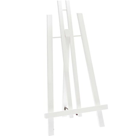 Chevalet de table - Blanc - 24 x 50 x 20 cm