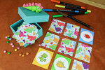 Washi paper Papier adhésif A4 2 feuilles dinosaure et voiture