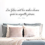 Stickers muraux - oscar wilde