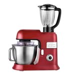 KITCHENCOOK - EXPERT_XL_RED - Robot Pétrin avec Blender - 6,5L - Rouge