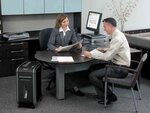 Destructeur coupe micro-particules  corbeille de 34l  sécurité p-5 99ms fellowes